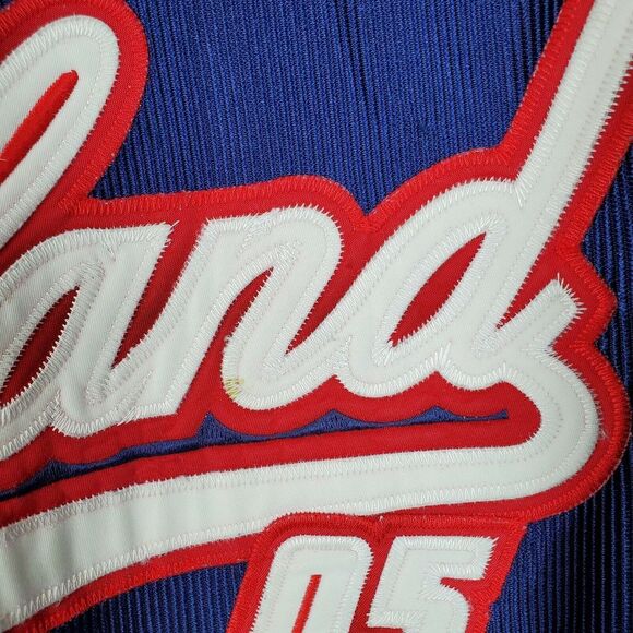 Big Land Cleveland Baseball Jersey Shirt Mens Size XL Red White‎ Blue GUC - Picture 4 of 8